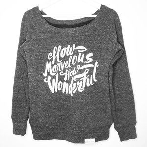 How Marvelous How Wonderful Graphic Sweater